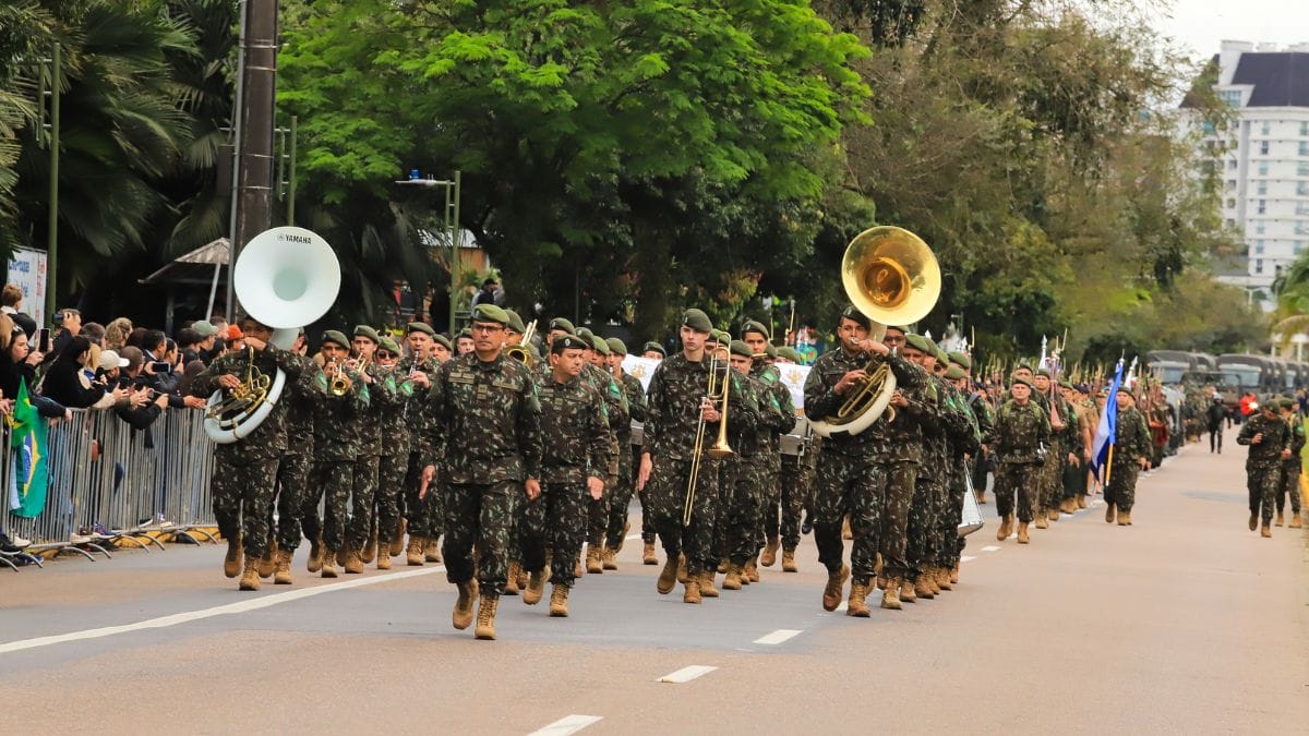 Desfile de 7 de setembro em Joinville