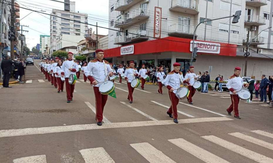 Desfile Cívico de 7 de Setembro em Tapejara
