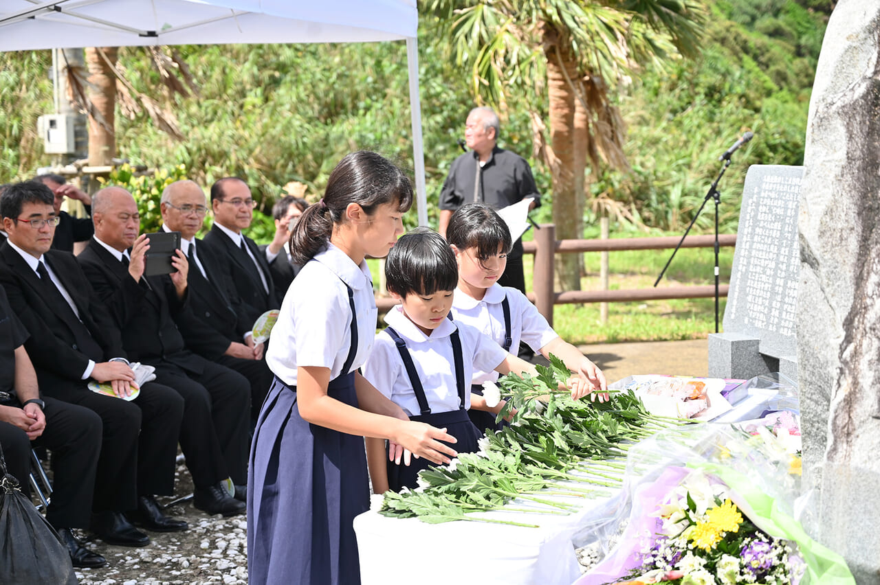 対馬丸慰霊祭