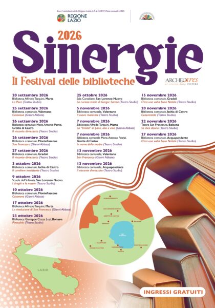Sinergie 2026 – Il Festival delle biblioteche