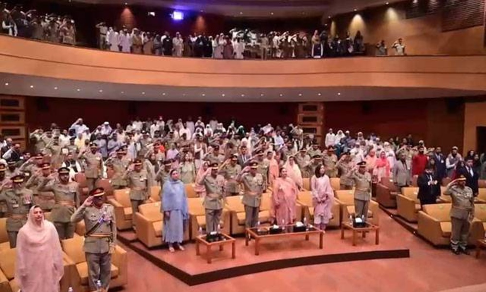 پروقار تقریب برائے یومِ دفاع و شہدا