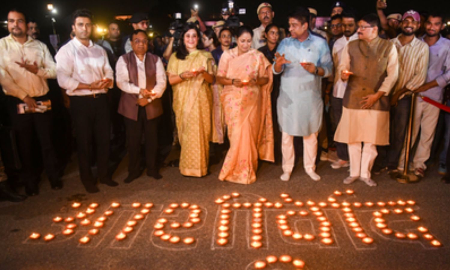 Sewa Diwas Lamp Lighting Ceremony