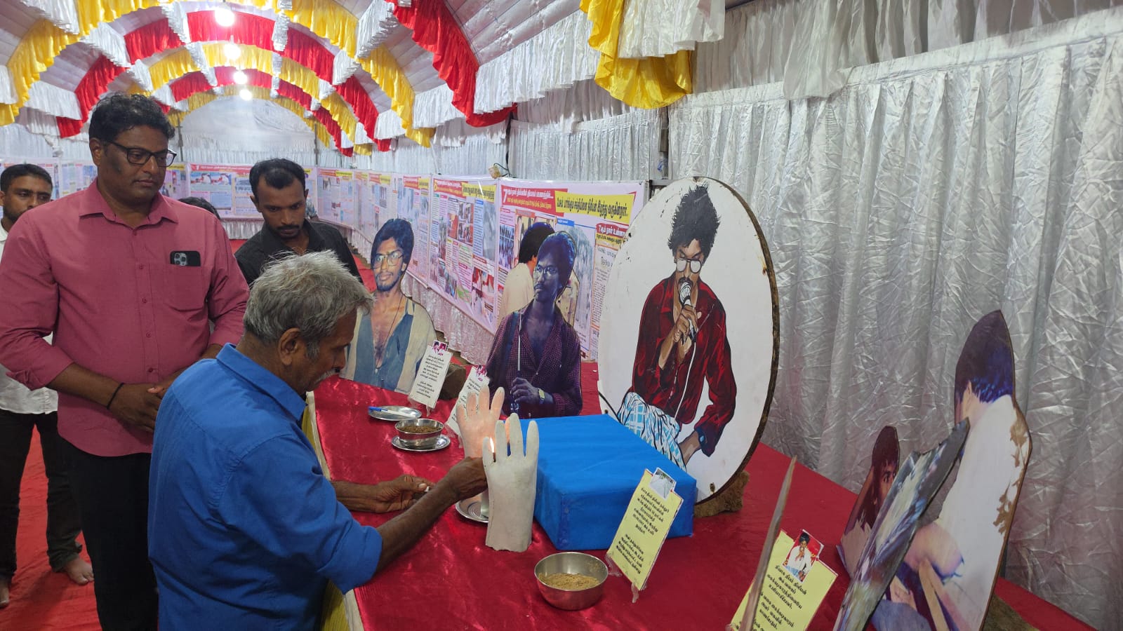 Lt Col Thileepan commemorative exhibition
