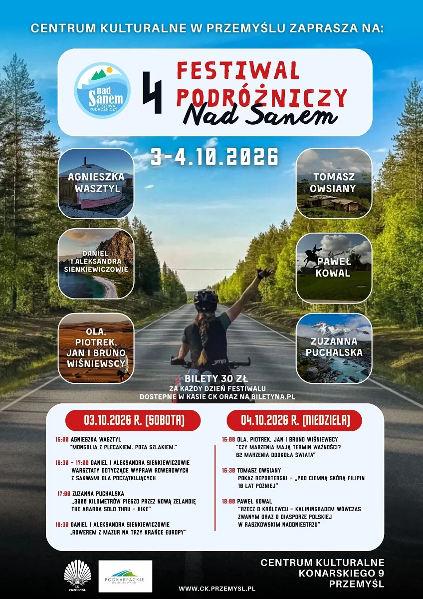 4. Festiwal Podróżniczy Nad Sanem