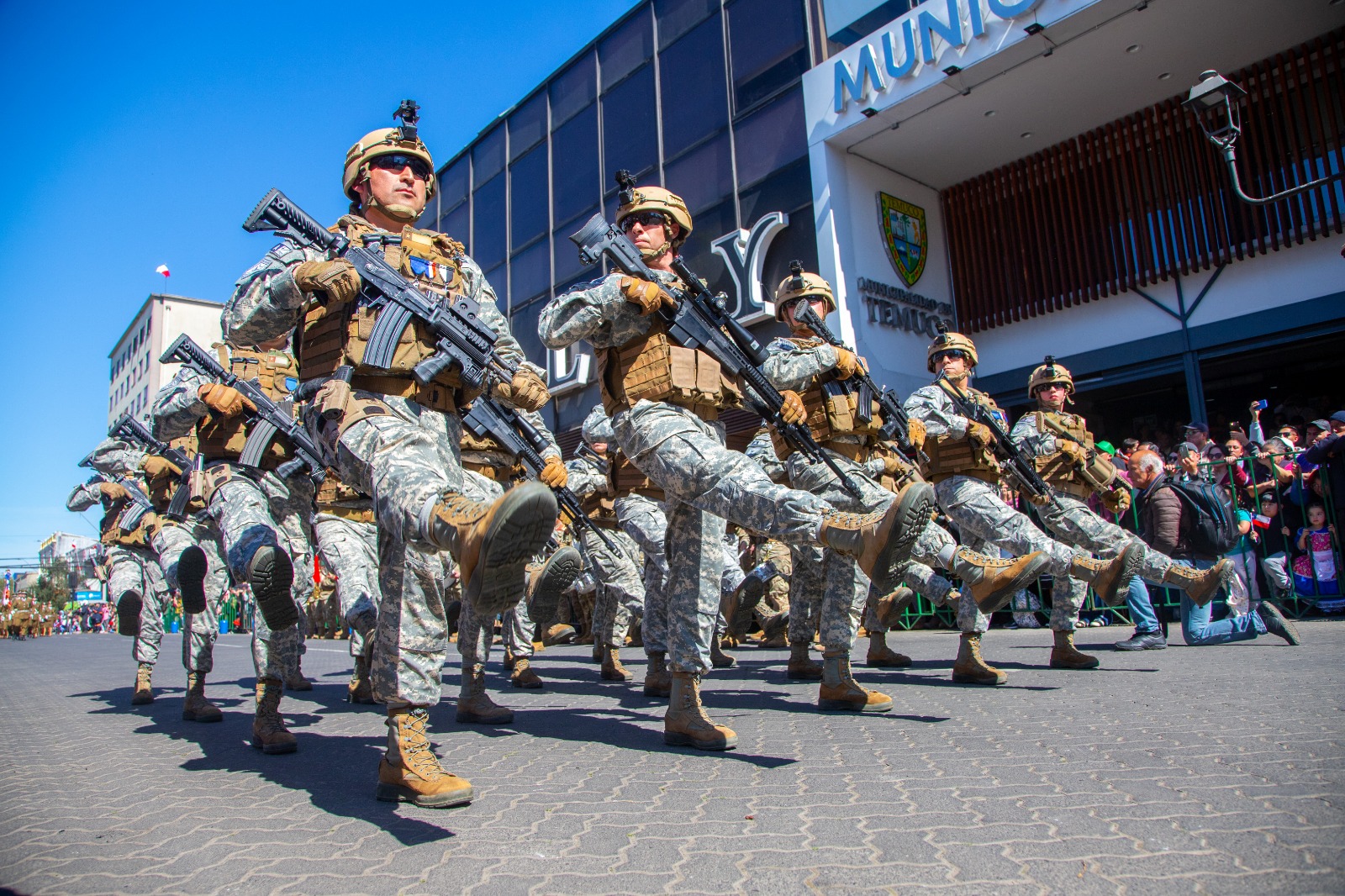 Desfile de Fiestas Patrias en Temuco