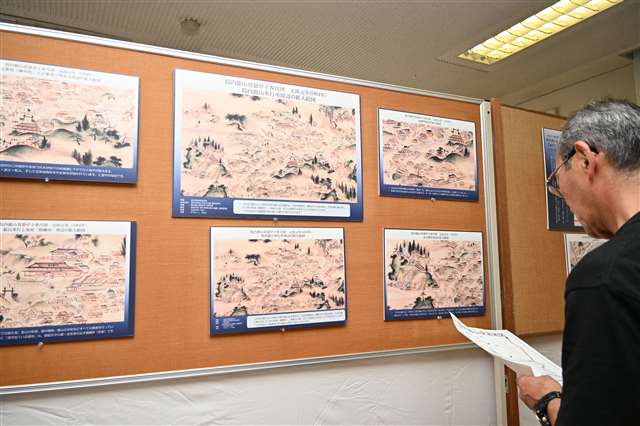 秋田の鉱山絵図展