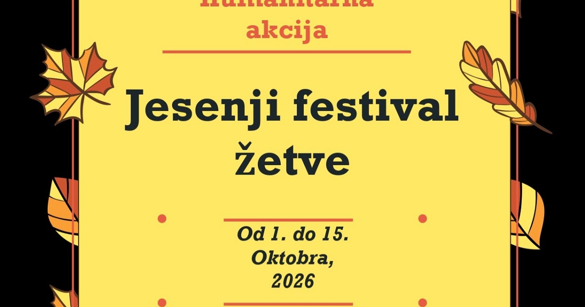 Jesenji festival žetve