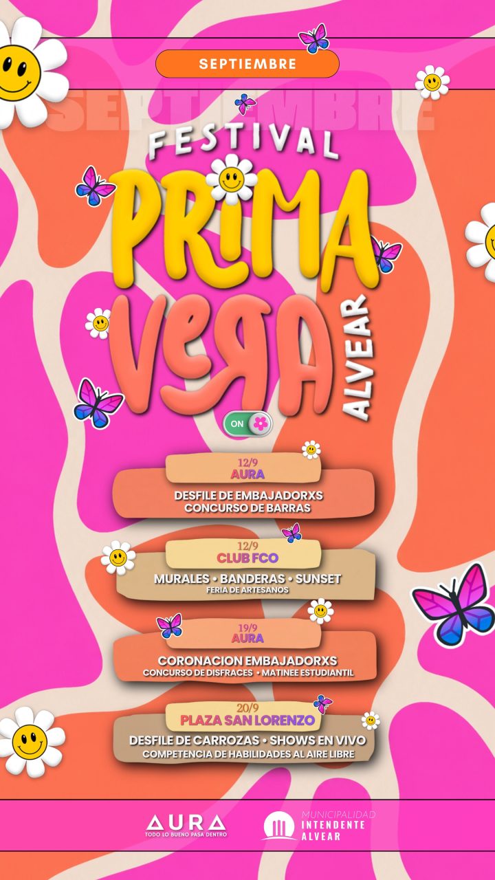 Festival Primavera Alvear 2026