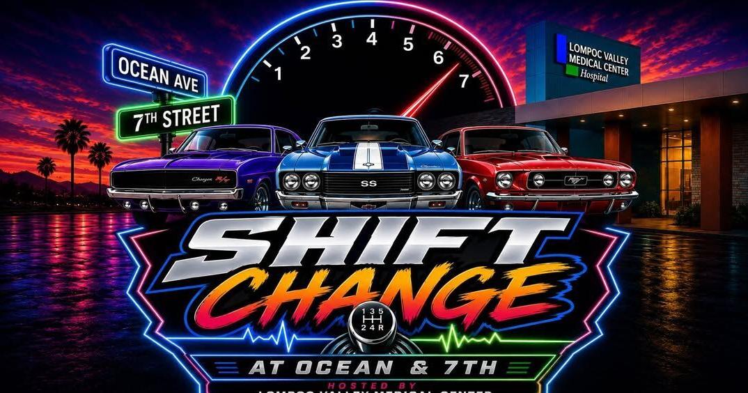 Shift Change at Ocean & 7th Car Show