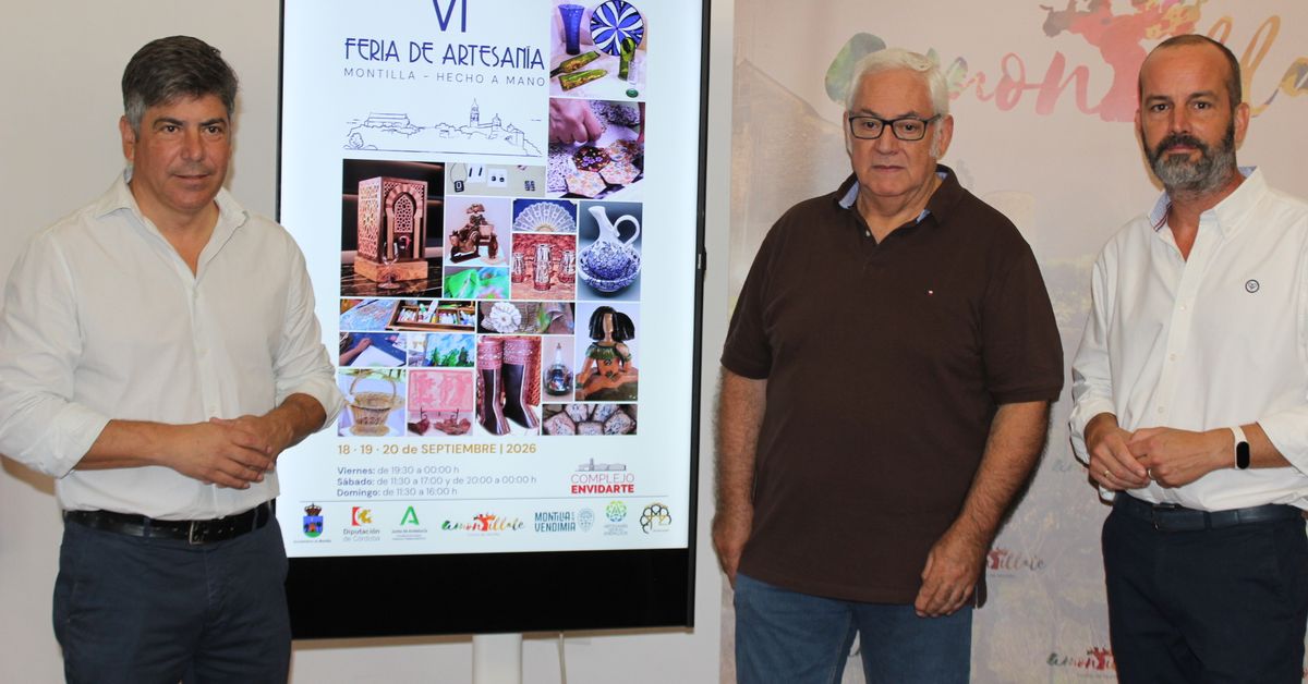 VI Feria de la Artesanía Montilla–Hecho a Mano