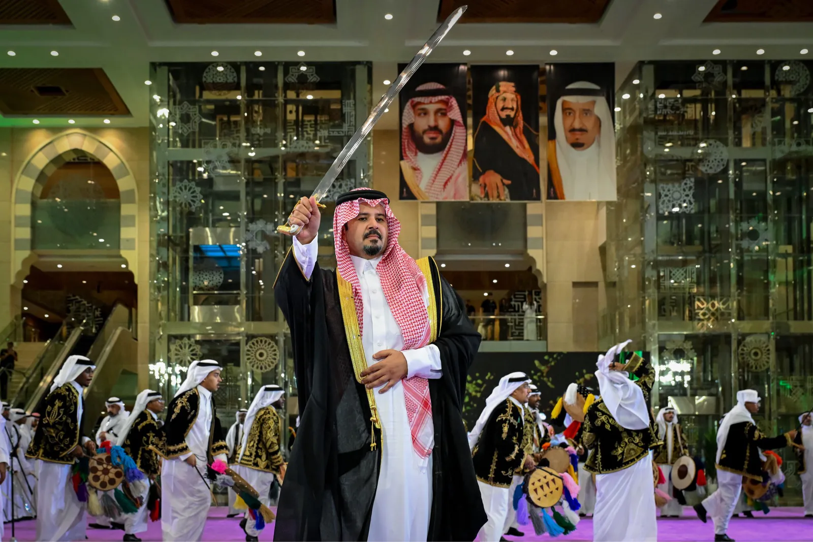 احتفال أمانة منطقة المدينة المنورة باليوم الوطني السعودي