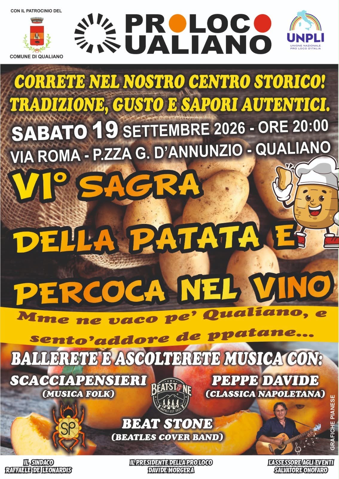 VI Sagra della Patata e Percoca nel vino