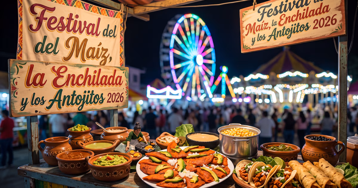 Festival del Maíz, la Enchilada y los Antojitos