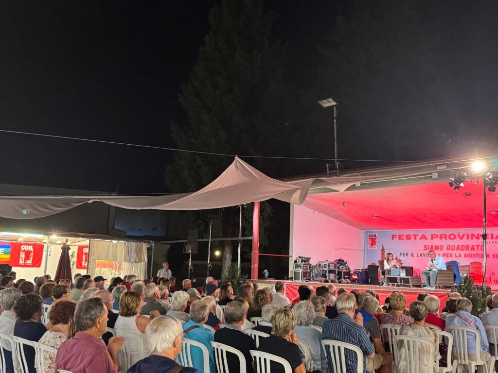 Festa provinciale della CGIL Forlì Cesena