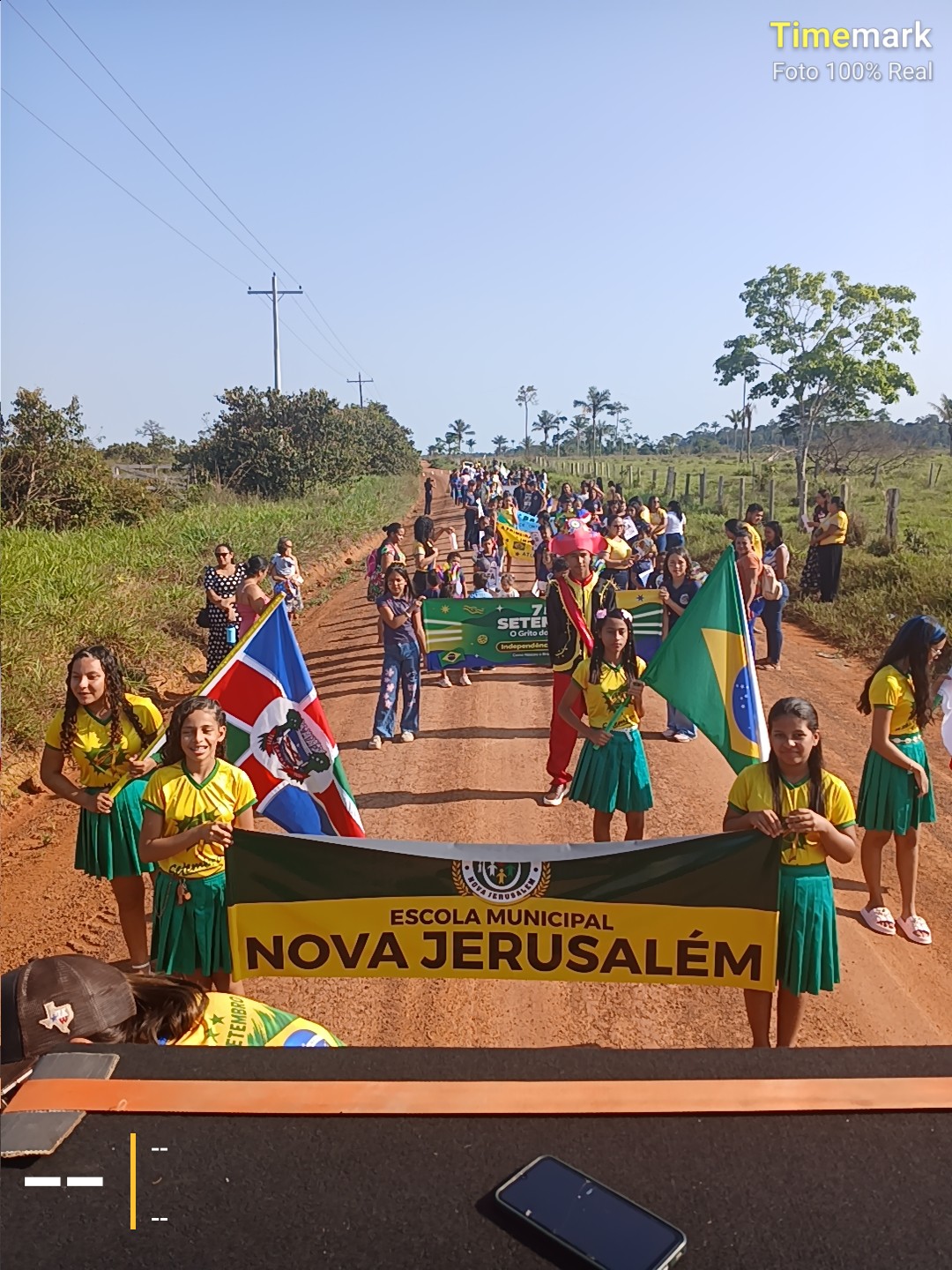 Desfile Cívico da Independência das Escolas Rurais de Lábrea