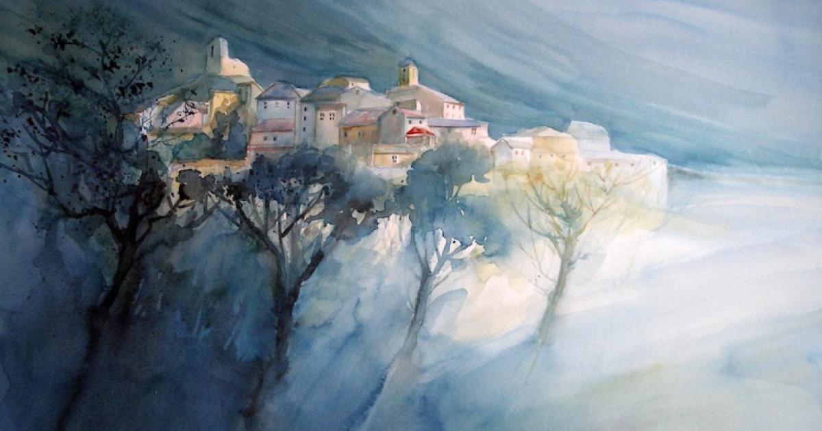 Exposition de Éliane Joosten : 40 ans d’aquarelle