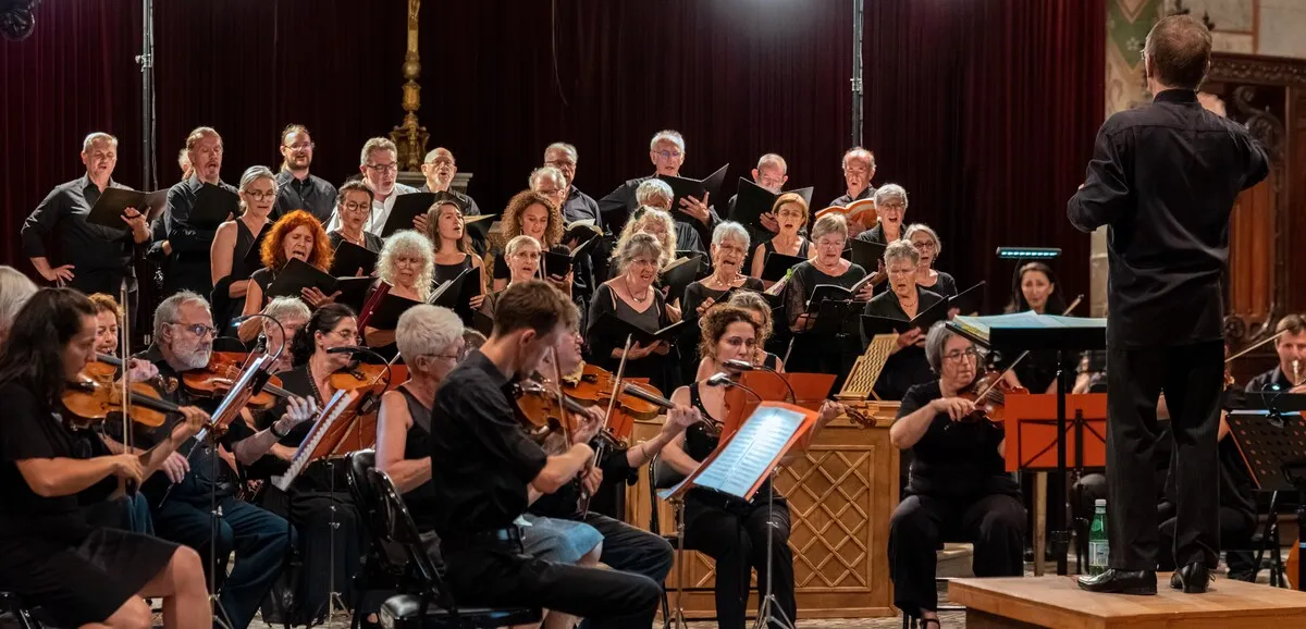 Concert du Choeur départemental des Alpes de Haute-Provence aux Mées