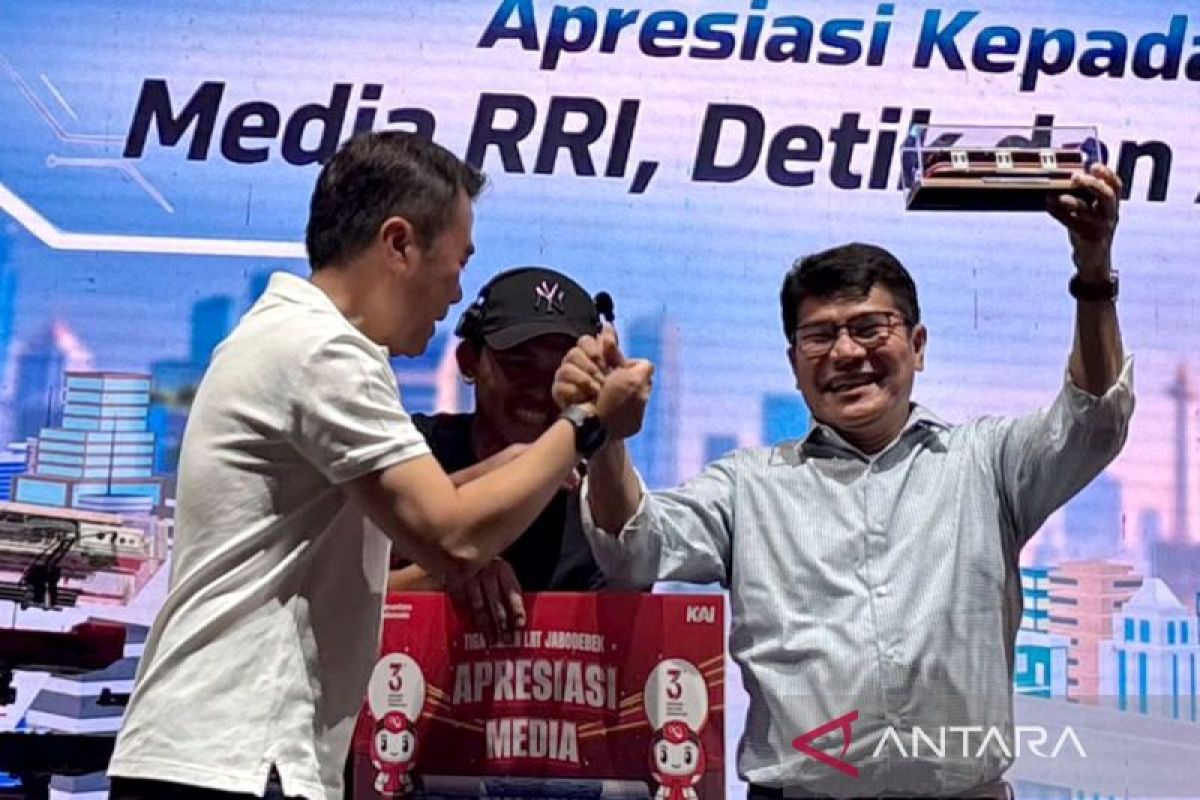 Perayaan HUT ketiga LRT Jabodebek