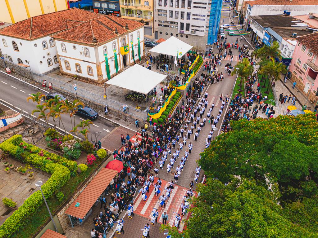 Desfile de 7 de Setembro em Congonhas