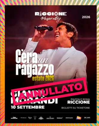 Concerto di Gianni Morandi