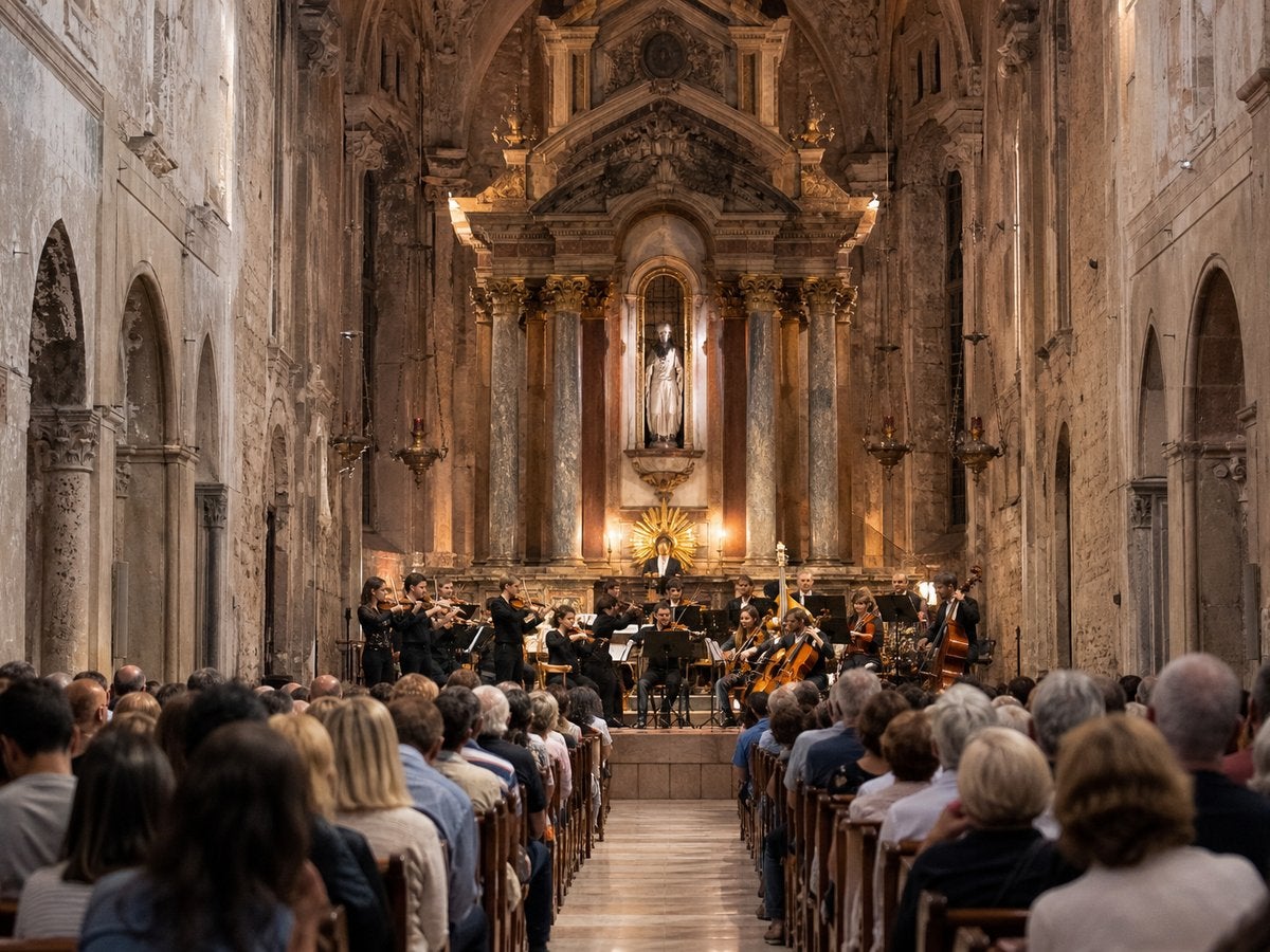 Concert amb milers de veles