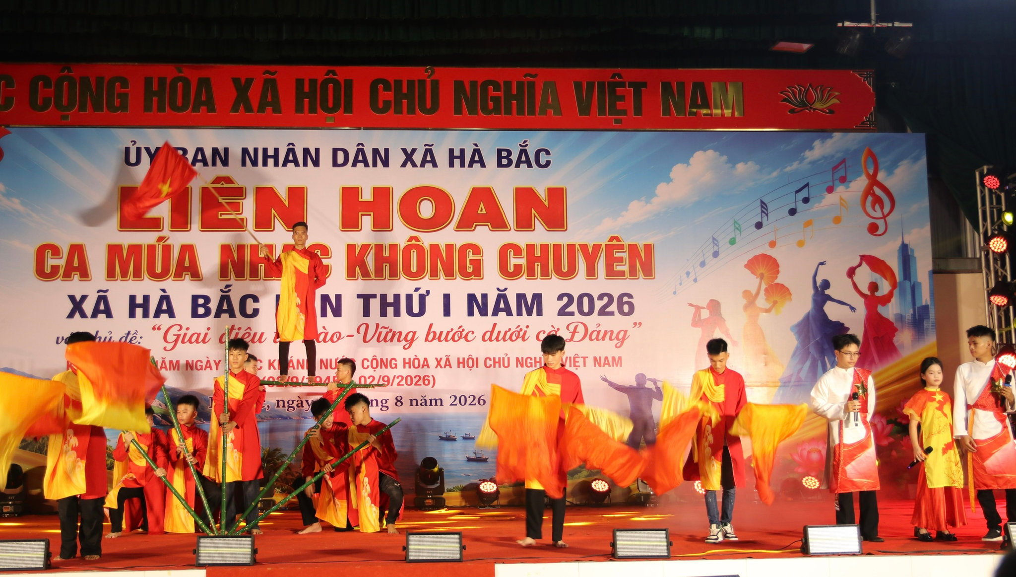 Liên hoan ca múa nhạc không chuyên xã Hà Bắc lần thứ I - 2026