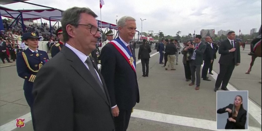 Chile military parade