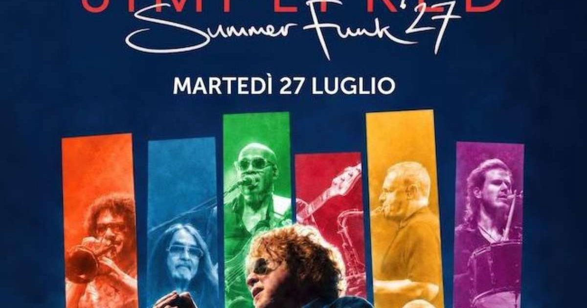 Simply Red in concerto a Pompei