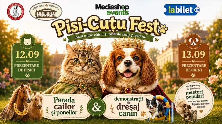 Festivalul dedicat iubitorilor de câini și pisici