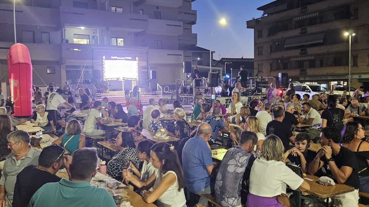 Festa del Quarto Amiterno per la vittoria nel Palio de lu Ricchiappe