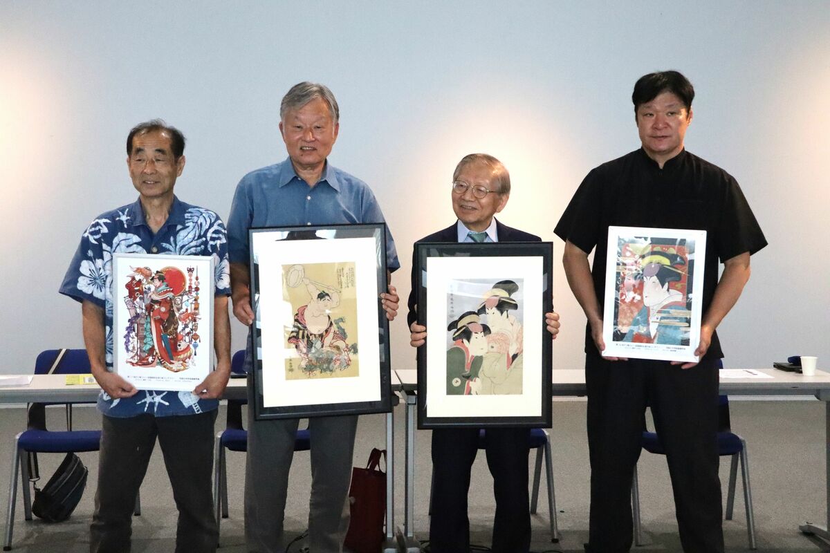 東洲斎写楽の全作品を復刻版で紹介する展示会