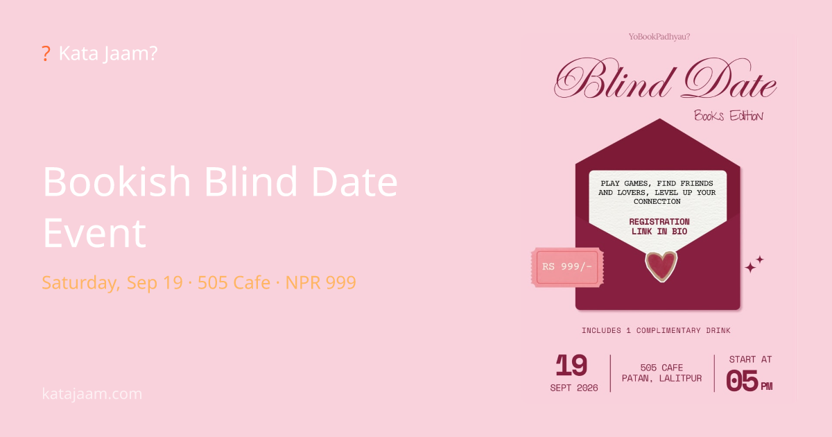 Bookish Blind Date Event