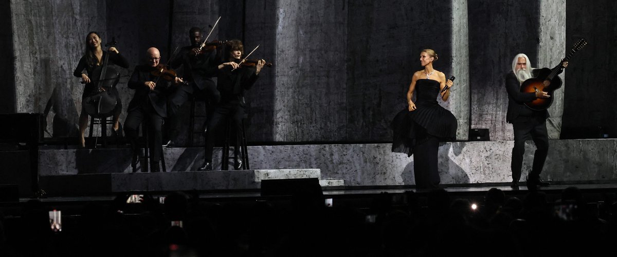 Concert de Céline Dion