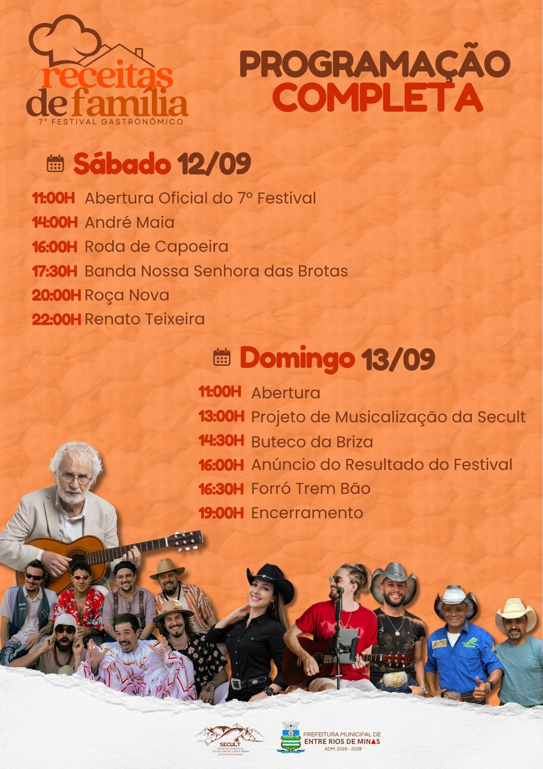 7º Festival Gastronômico Receitas de Família