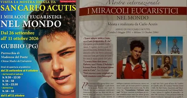 Mostra "I Miracoli Eucaristici nel Mondo"