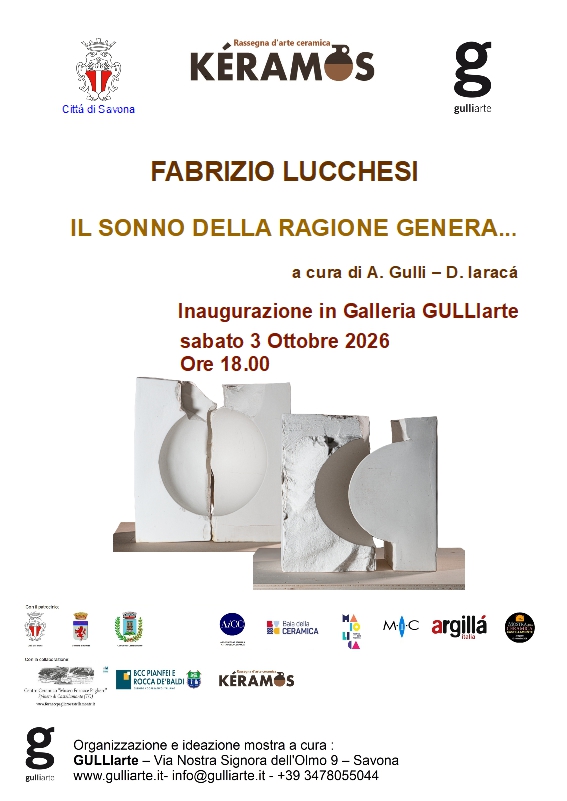 Mostra personale del Maestro Fabrizio Lucchesi: IL SONNO DELLA RAGIONE GENERA