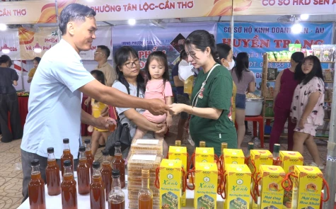 Phiên chợ OCOP và chương trình nghệ thuật chào mừng Quốc khánh