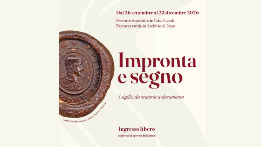 Impronta e segno. I sigilli: da materia a documento