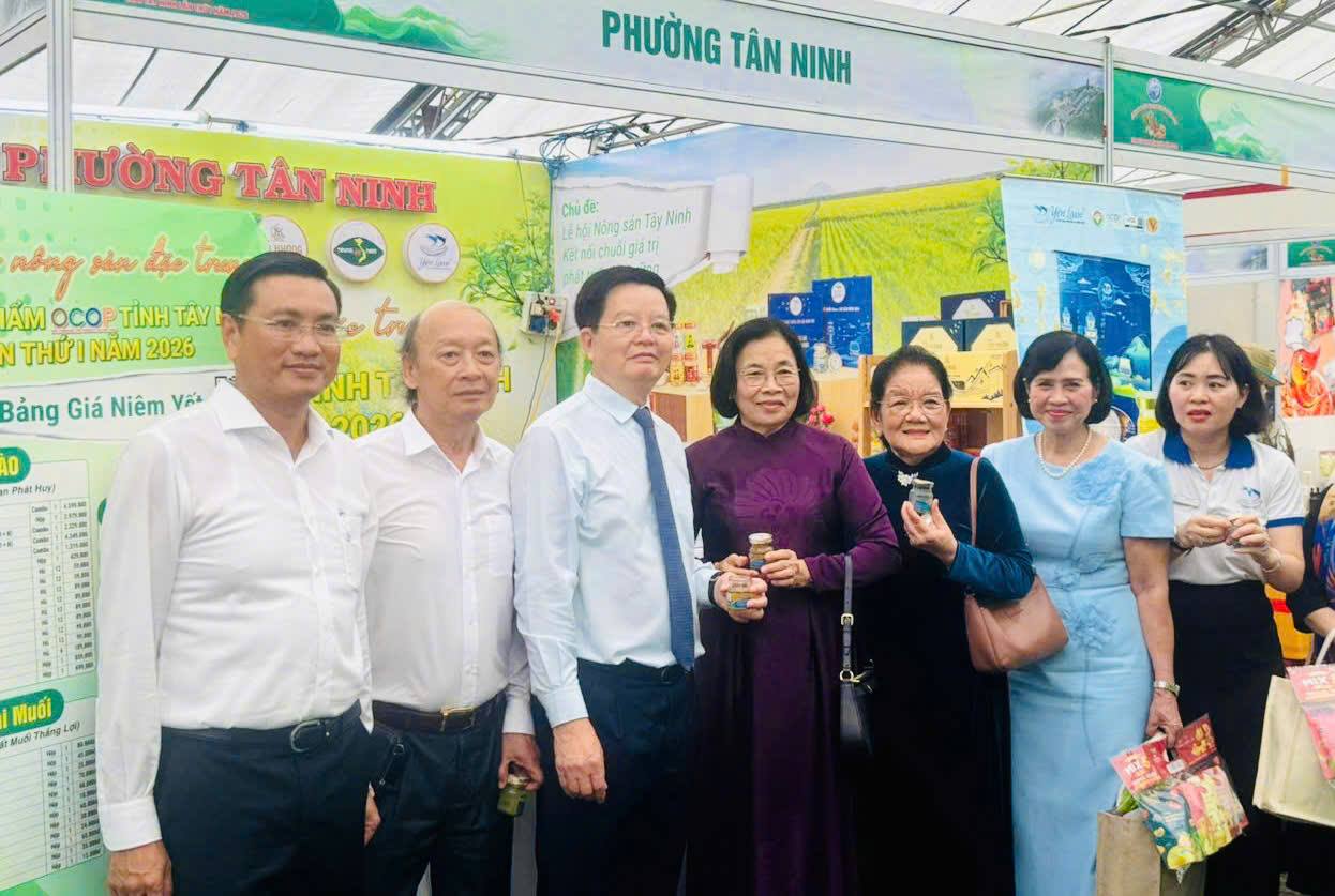 Lễ hội Nông sản đặc trưng và sản phẩm OCOP tỉnh Tây Ninh lần thứ I năm 2026