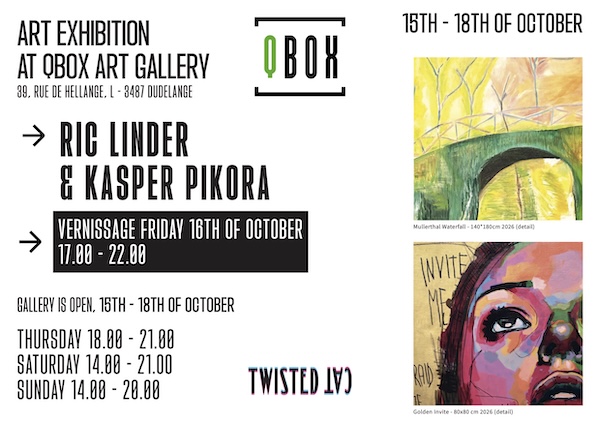 Ric Linder & Kasper Pikora Exhibition