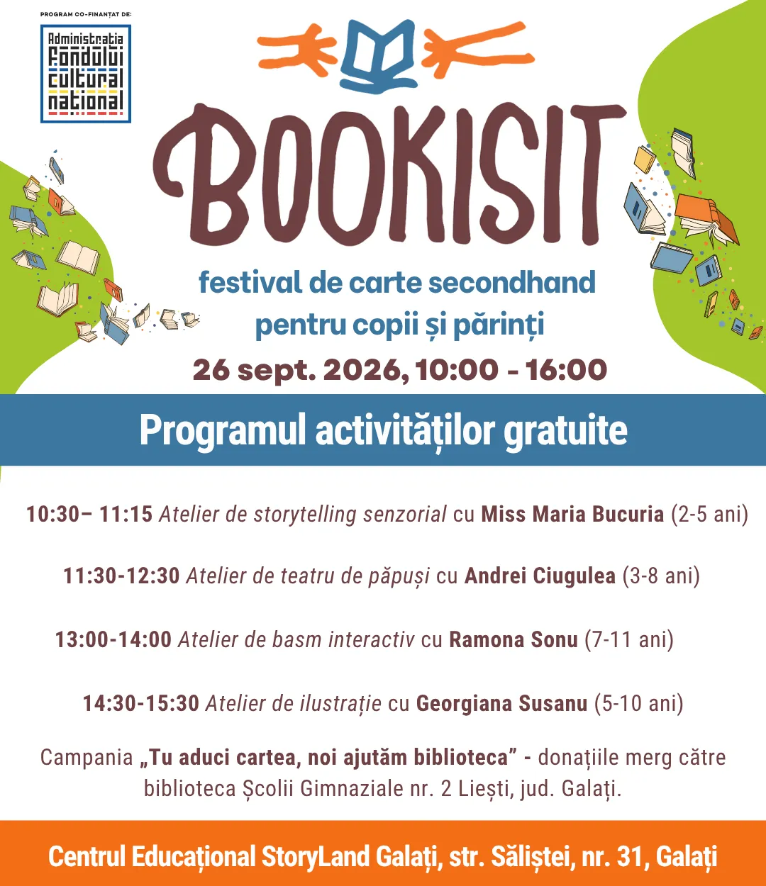 Festivalul „Bookisit”