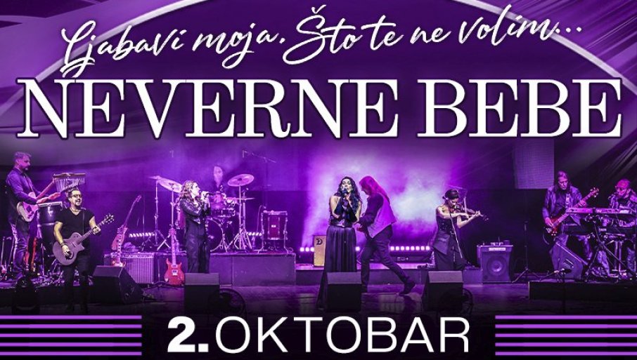 Koncert grupe Neverne Bebe