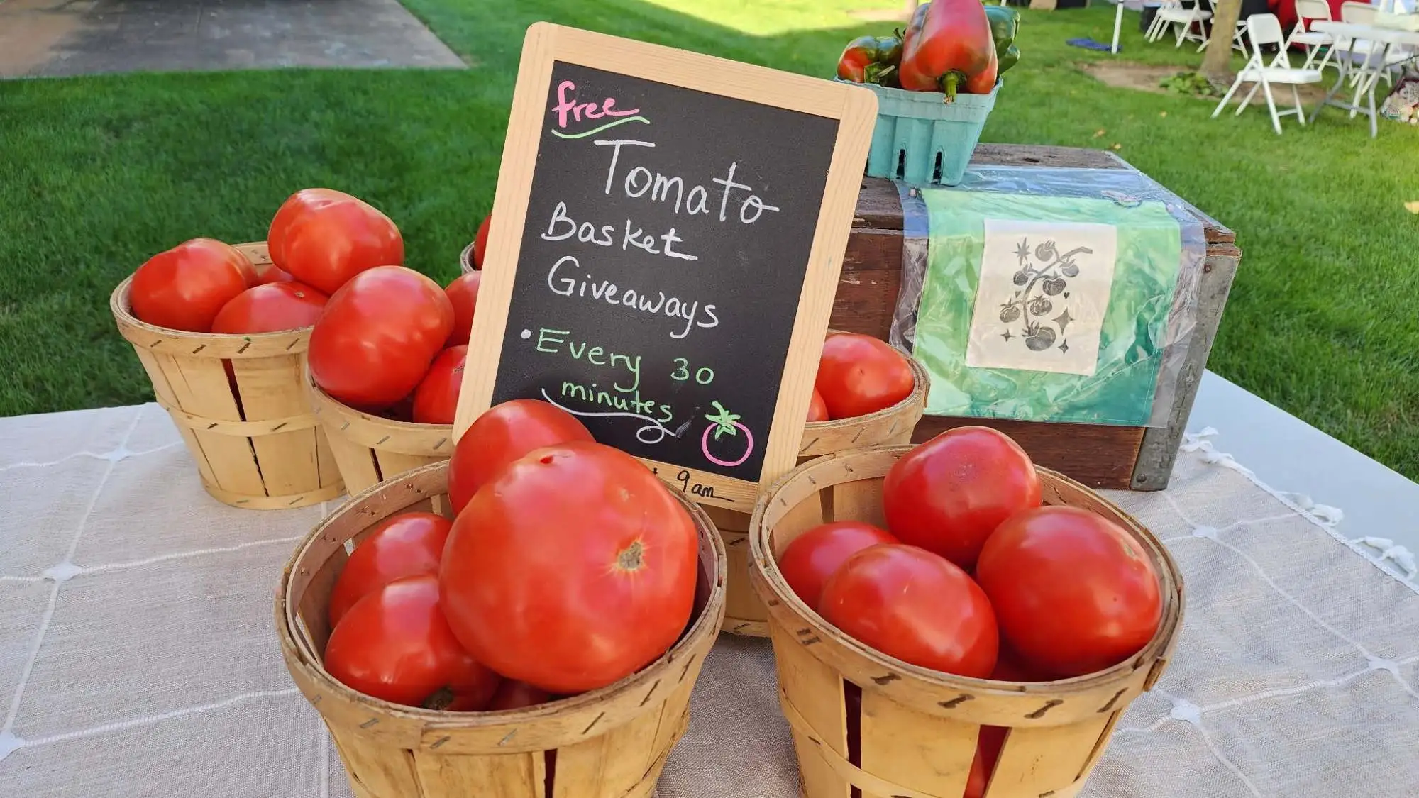 Tomato Day at the Burlington County Farmers Market