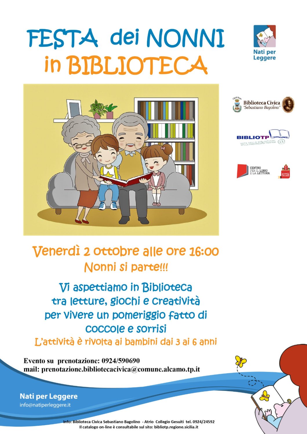 Festa dei Nonni alla Biblioteca Bagolino
