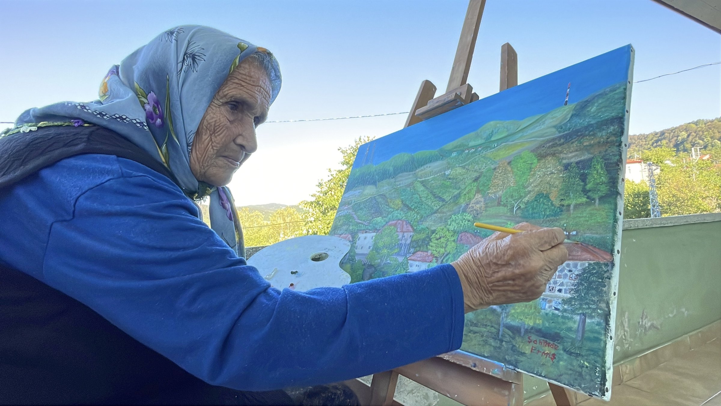 Şahinde Ermiş Painting Exhibition