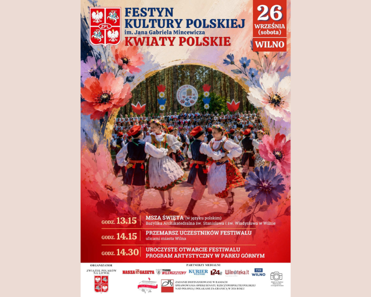 Jan Gabriel Mincewicz Polish Culture Festival “Polish Flowers”
