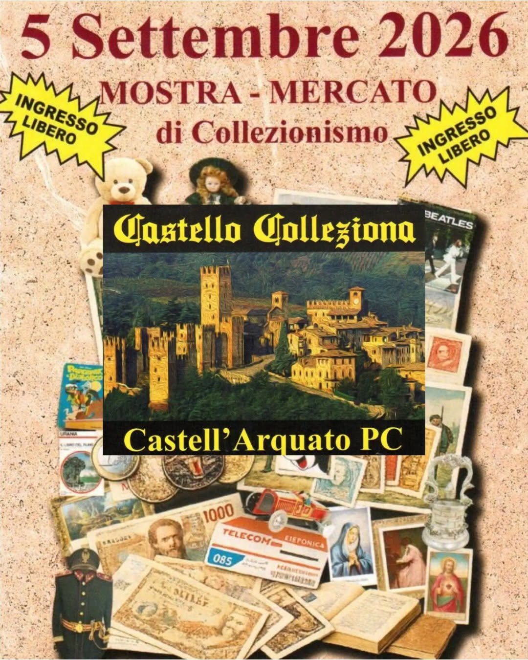 Castello Colleziona – Mostra mercato di collezionismo