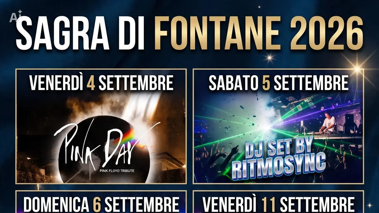 Sagra Paesana di Fontane 2026