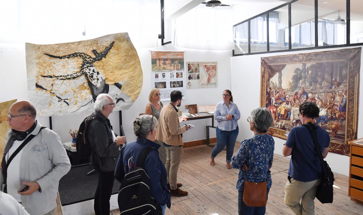 Journées européennes du patrimoine à l’atelier des fac-similés de Lascaux