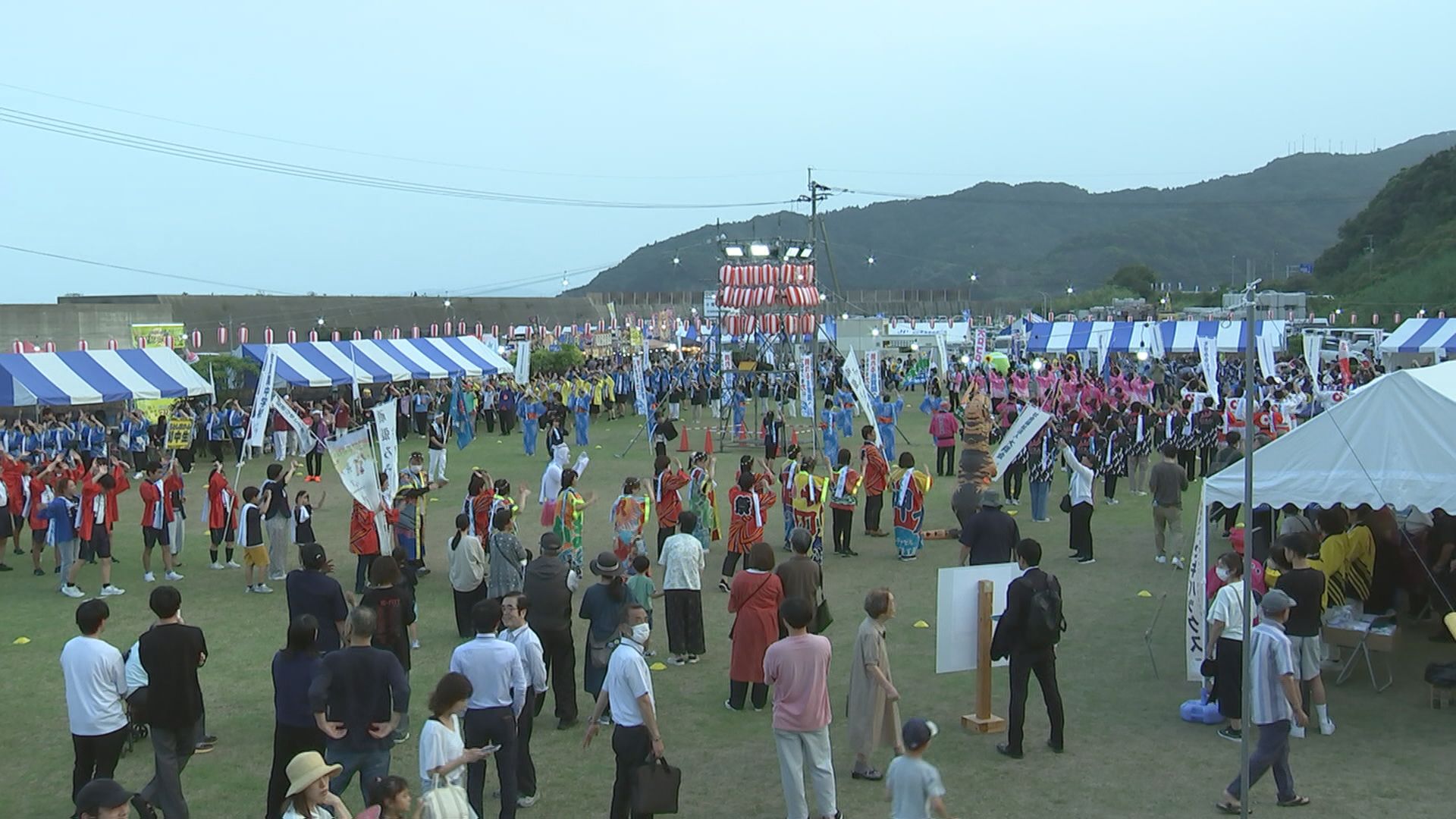 関の鯛つりおどり大会